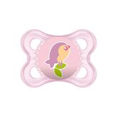 Mam Baby Original Soother 0+ Silicone Pink