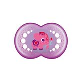 Mam Baby Dummy Original 6+ In Silicone Rosa