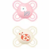 Mam Baby Schnuller Perfect Star 0-2 Rosa 2U