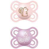 Mam Perfect Pacifier 2-6M 2 Units  Pink