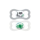 Mam Baby Air 16+ Soother Silicone Neutral 2U