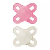 Mam Original Start Silicone 0-2 M 2 Unit Pink Color