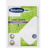 Salvelox Maxi Cover Pansements 5 Unités 76x54mm