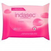 Indasec Clean And Fresh Lingettes Intimes 20 Unités 