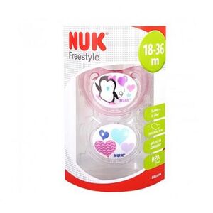 Nuk Chupete Silicona Happy Days 18-36 meses Classic 2Unidades