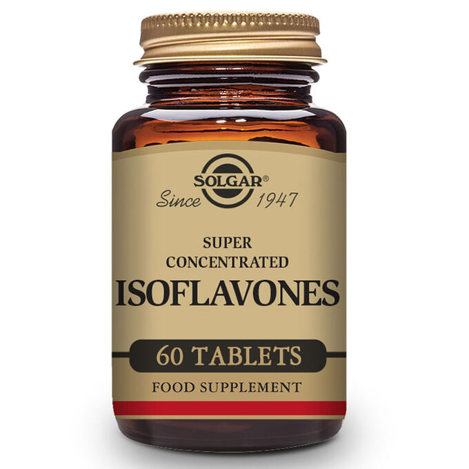 Solgar Isoflavones Concentré 60 Comprimés | PharmacyClub | Achetez le ...