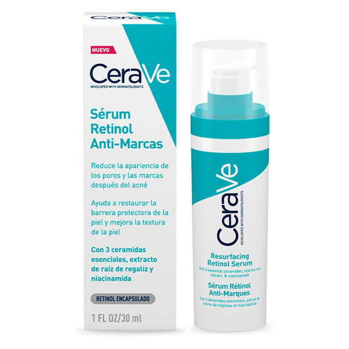 Resurfacing Retinol Facial Serum for Acne Prone Skin - CeraVe