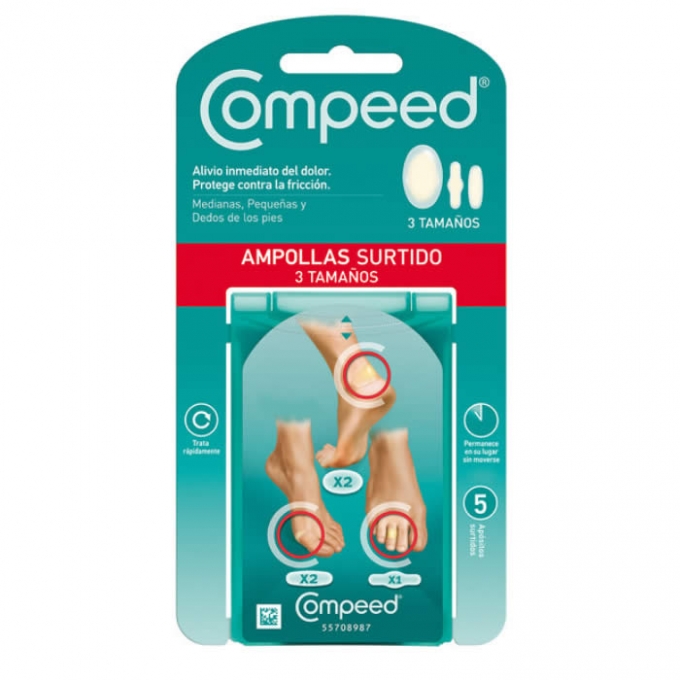 Compeed Mixed Blister Plasters 5 Units PharmacyClub