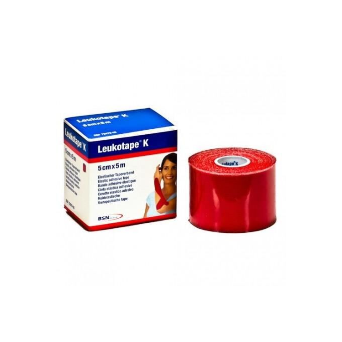 Leukotape K Venda Elástica Adhesiva Color Rojo 5 Cm X 5 M Bsn Medical, PharmacyClub