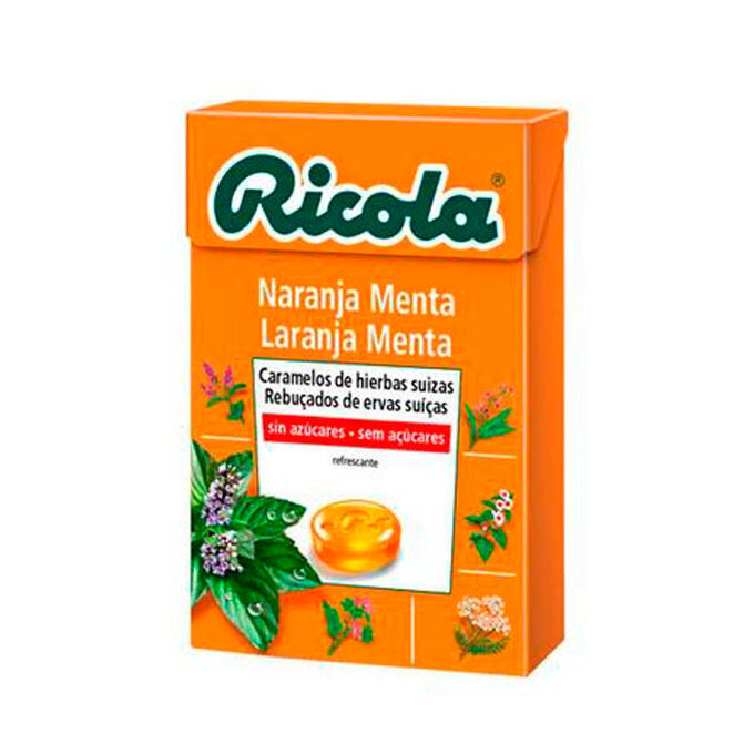 Ricola Orange-Mint Sugar Free Candies 50g, PharmacyClub