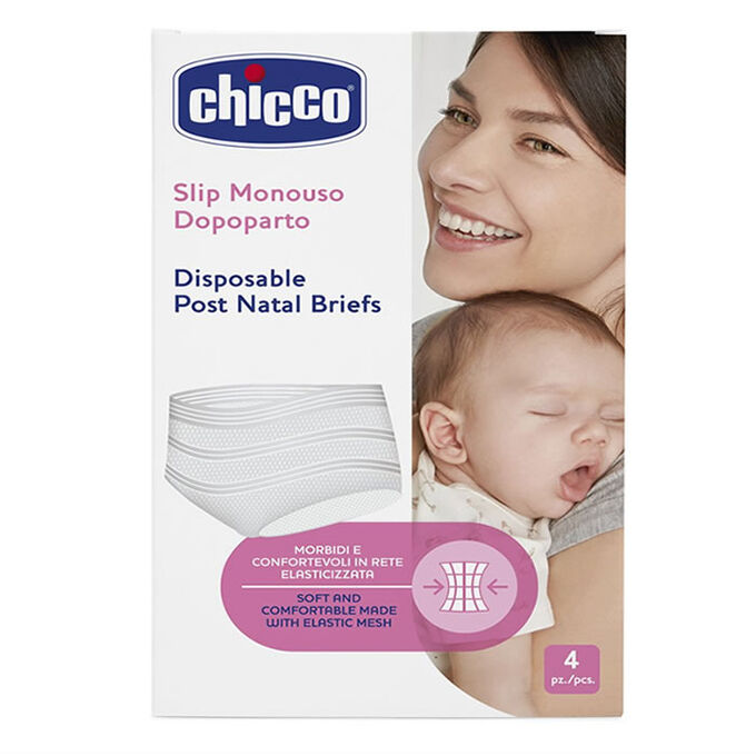 Chicco Mammy Disposable Postpartum Panties 4 Units, PharmacyClub