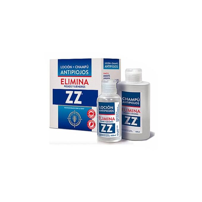 Zz Pack Loción 100ml Champú Antipiojos 125ml, PharmacyClub