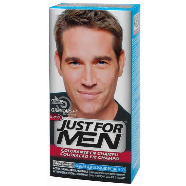 Just For Men Shampoing Colorant Chatain Moyen Clair 66ml Pharmacyclub