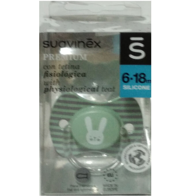 Suavinex Chupete Tetina Silicona Fisiológica 6-18 Meses, PharmacyClub