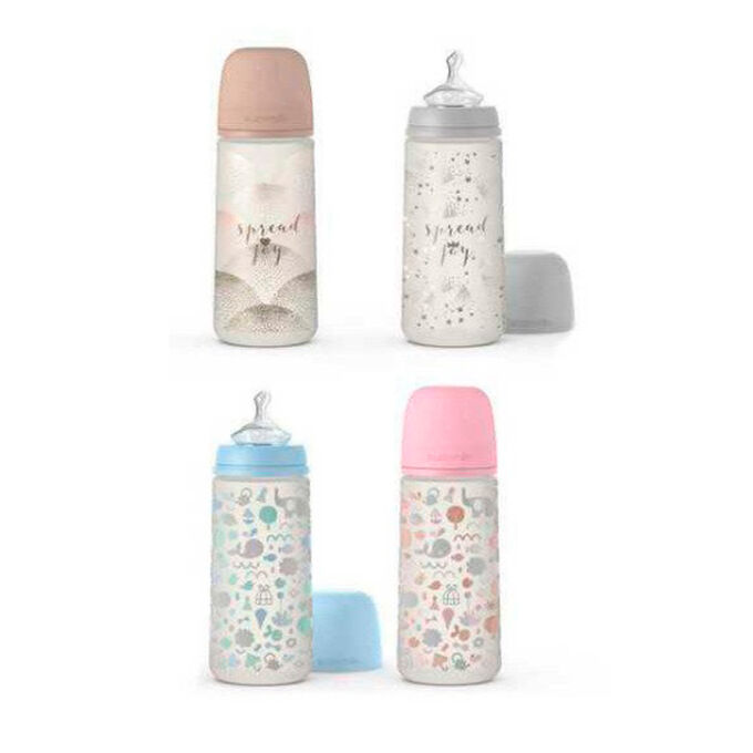 SUAVINEX CUBO METAL BEBE MINT & ROSA PACK