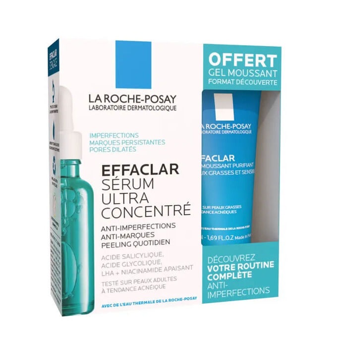 La Roche Posay Effaclar Ultra Concentrated Serum 30ml 2 Pieces | PharmacyClub | Buy the best pharma-cosmetics online