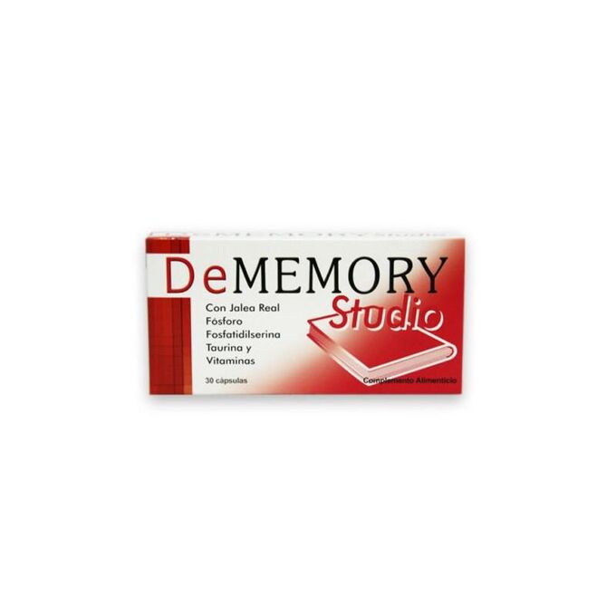 DeMemory Studio · Pharma OTC · 30 cápsulas