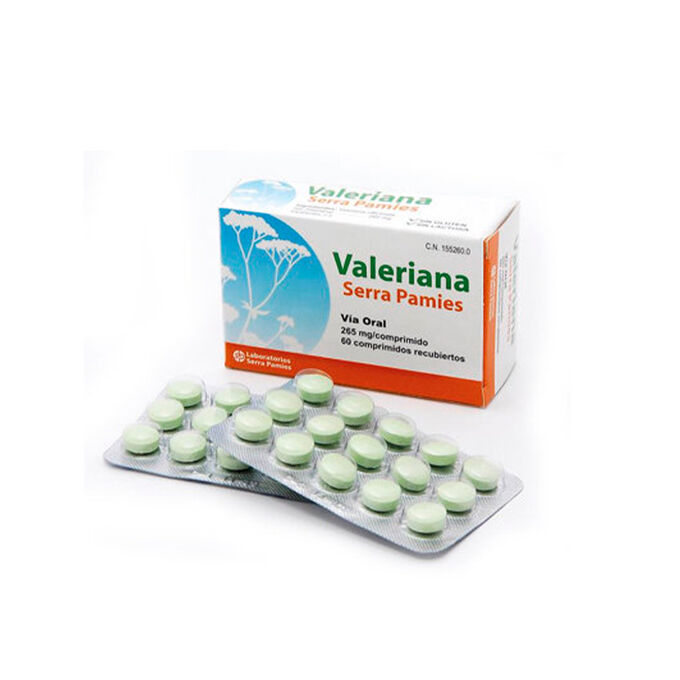 Serra Pamies Valerian 265mg 60 Tablets Pharmacyclub Buy The Best Pharma Cosmetics Online
