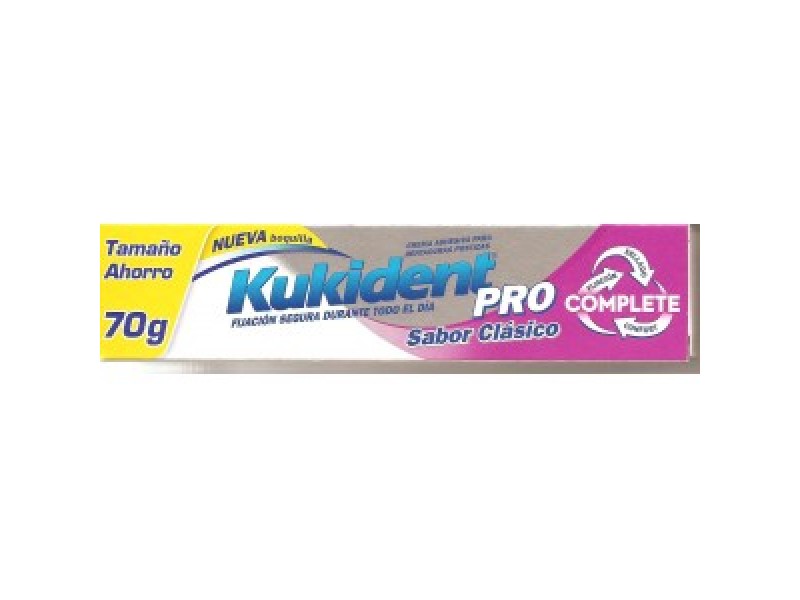 Kukident Pro Clásico crema adhesiva para dentaduras 70 gr