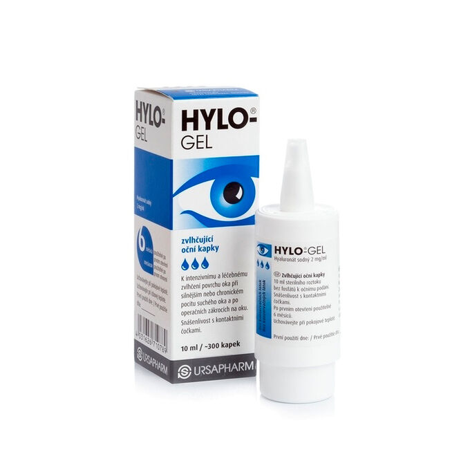 Brill Pharma Hylo Gel Lubricant Eye Drops 10ml PharmacyClub