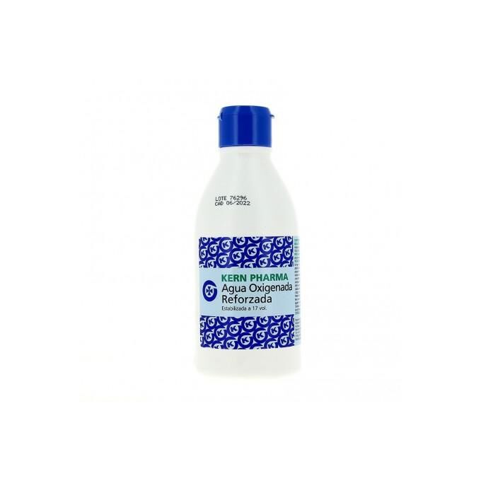 Agua Oxigenada Reforzada 5,1 250ml Kern Pharma, PharmacyClub