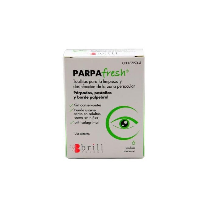 Hylo Parpafresh Toallitas Oculares 6 Unidades, PharmacyClub