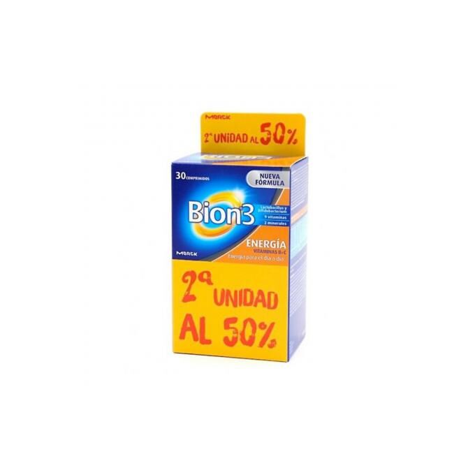Pack Bion 3 Senior Suplemento Vitaminico 30 Comprimidos X 2