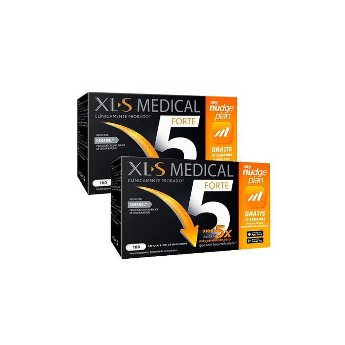 Xls Medical Forte 5 Nudge 2x180 Capsules, PharmacyClub