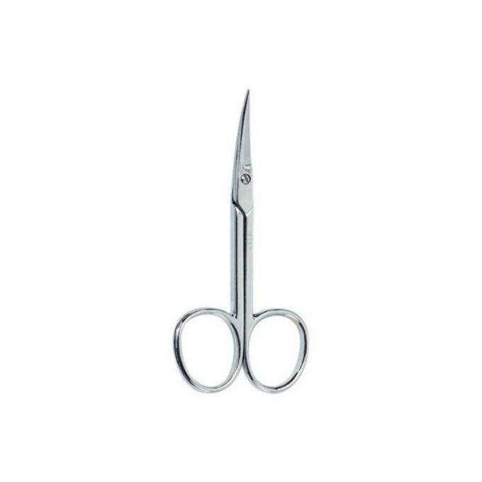 Beter Professional Curved Chrome Manicure Scissors for Cuticle