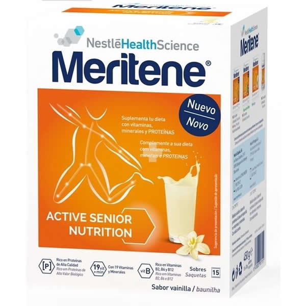 Meritene Mobilis Vanilla Flavour 20 Envelopes, PharmacyClub