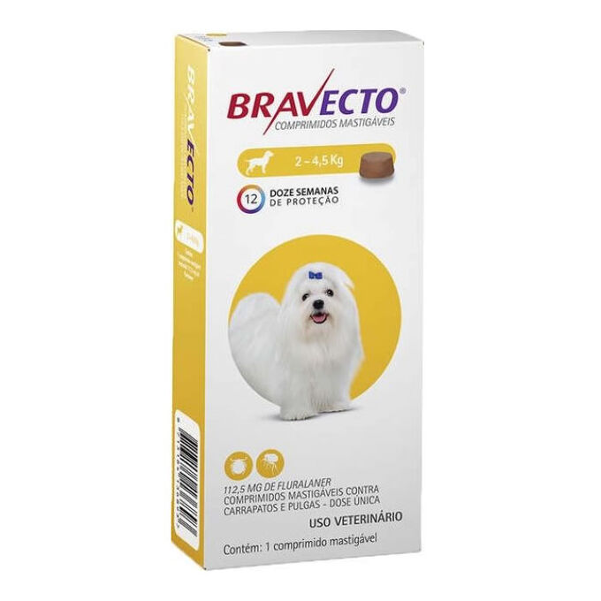Bravecto Dogs 2-4.5Kg MSD | PharmacyClub