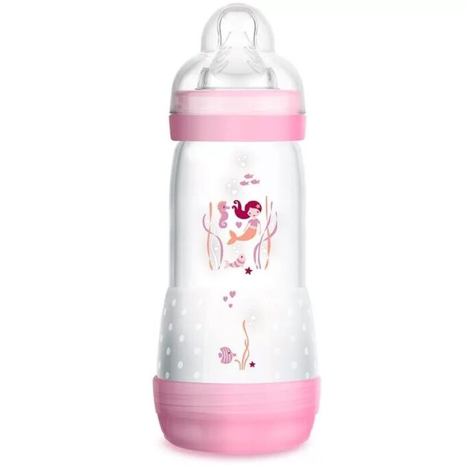Mam Baby Anti Colic Bottle Pink 320ml, PharmacyClub
