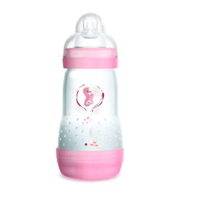Mam Baby Anti-colic Bottle Pink 260ml, PharmacyClub