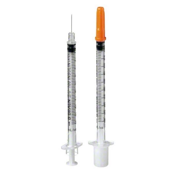 Insulin Syringe C/AG 1ml 0,33 X 12mm 10 Units, PharmacyClub