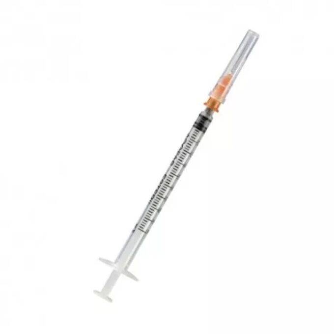 Insulin Syringe C/AG 1ml 0,30 X 8mm 10 Units, PharmacyClub